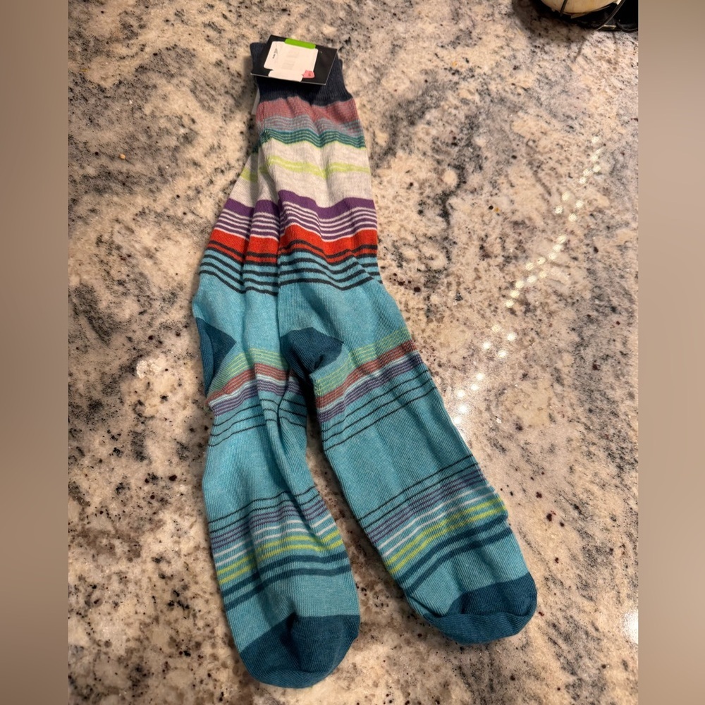 NEW Colorful Striped Socks fits. Sizes 6-12